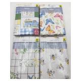 New (lot of 4) true living rectangle table cloths