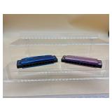 Lot of two Harmonicas