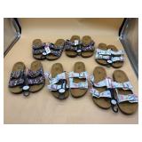 New 6-pairs Bobbie Brooks sandals