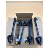 New 6Pcs grill brushes