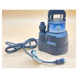 1/4 HP submersible utility pump tested