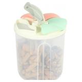Skywin Divided Snack Containers, 3 Slot Fun & Func