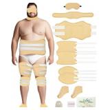 11PCS Plus Size Castor Oil Pack Kit - Reusable Ful