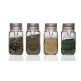 4 packs of 4 Spice jars 16 count total