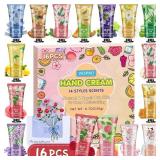 16 Pack Hand Cream Set, Mothers Day Gifts for Mom,