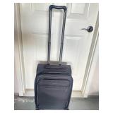 Gently Used Ricardo Black Carry On Suitcase