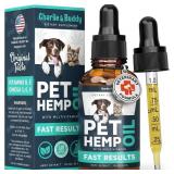 Charlie & Buddy Hemp  il for Dogs Cats - Helps Pet