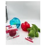 New Kong variety lot of dog toys for medium and la