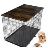 Skywin Dog Crate Topper Wood (Rustic)