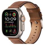 SUNFWR Leather Bands Compatible with Apple Watch B