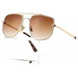 AIEYEZO Oversized Square Aviator Sunglasses for Me