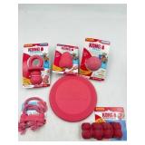 New Kong Pink Puppy variety lot of toys