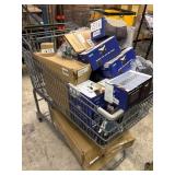 Cart full of merchandise (cart not included)