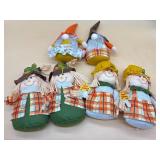 New 6-pack plush gnomes