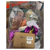 Large cart of merchandise (cart not included)