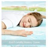 New Memory Foam Mattress Topper, 4 Inch Gel Infuse