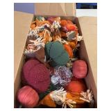 New large box of fall decor