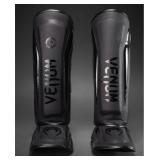 Size medium Venum Elite Standup Shin Guards - Matt