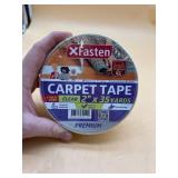 New carpet tape 2 x35 yards
