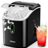 Silonn Nugget Ice Maker Countertop, Pellet Ice Mac