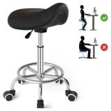 YEEZEE Saddle Stool Ergonomic- Comfortable Rolling