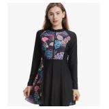 Size M Burkini Swimsuit Long Sleeve Full Cover Top