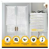 LazBlinds 1' Vinyl Mini Blinds for Doors, Cordless