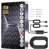 2026 Upgraded Indoor TV Antenna, 3600+ Miles Range