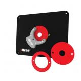 Precision Router Table Insert Plate with Level-Loc