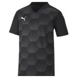 XL PUMA Kids Boys Teamfinal 21 Graphic V Neck Shor