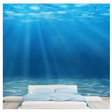 Water Ripples 3D Wall Murals, Warm Sunshine Wallpa