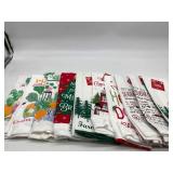 Lot air various Hoilday Kitchen Towels