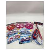 Lot Of Various youth/child swim mask & Goggles