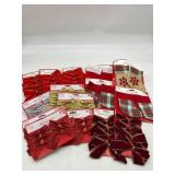 Lot Of Mini Bows & Mini Stockings