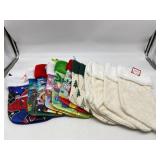 Lot Of Various Christmas Stockings