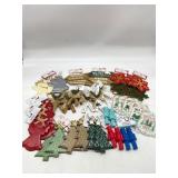 Large Lot Of Various Christmas Ornaments