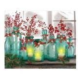 ELC Designs Group Christmas Greenery & Winter Red