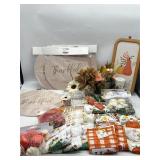 Large Lot of Fall Decor!! Includes Home Decor, Kit