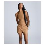 Small Kenneth Cole Women's Cutout Built-in Bra Tan