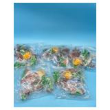Lot of 5 Italian Brainrot 8PCS Action Figure,Trala