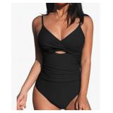 Size M CUPSHE One Piece Swimsuit for Women Bathing