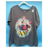Women s 3X Disney Queen of hearts short sleeve tsh