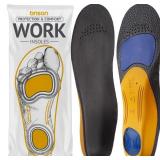 Brison Plantar Fasciitis Relief Work Boot Insoles