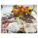 Large Lot of Fall Decor!! Includes Yard Decor, Kit