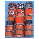 Lot of Halloween decorative ribbon