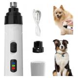 CRIVERY Upgraded Quiet Dog Nail Grinder, 2-Speed R