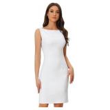 Medium Allegra K Sheath Dress for Women's Business