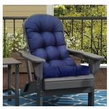 Outdoor Adirondack Chair Cushions Waterproof Navy