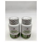 Lot Of 2 Organic Milk Thistle BB:2/27