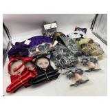 Large Lot Of Various Halloween Masks